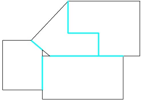 irregular shape